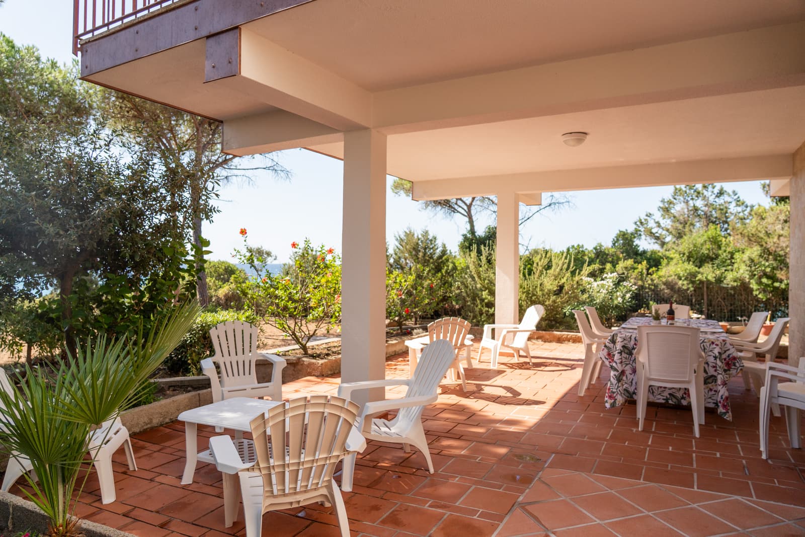 Villa Fresia, piano terra con giardino sul mare